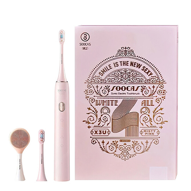 Электрическая зубная щетка Xiaomi Soocas X3U Limited Edition Facial Pink / Розовый картинка 1