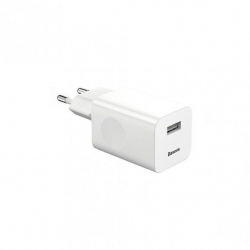 Адаптер питания USB Quick Charger 3.0A, белый, Baseus
