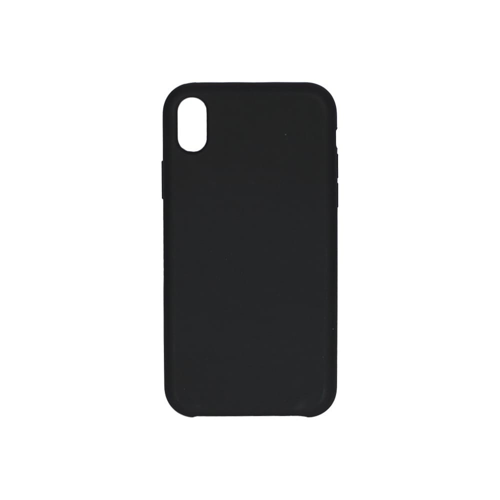 Чехол Silicone Case для iPhone X/XS черный картинка 1