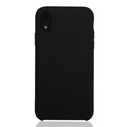 Чехол Silicone Case для iPhone XR черный
