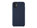 Чехол Silicone Case iPhone 12 темно-синий слайд 1