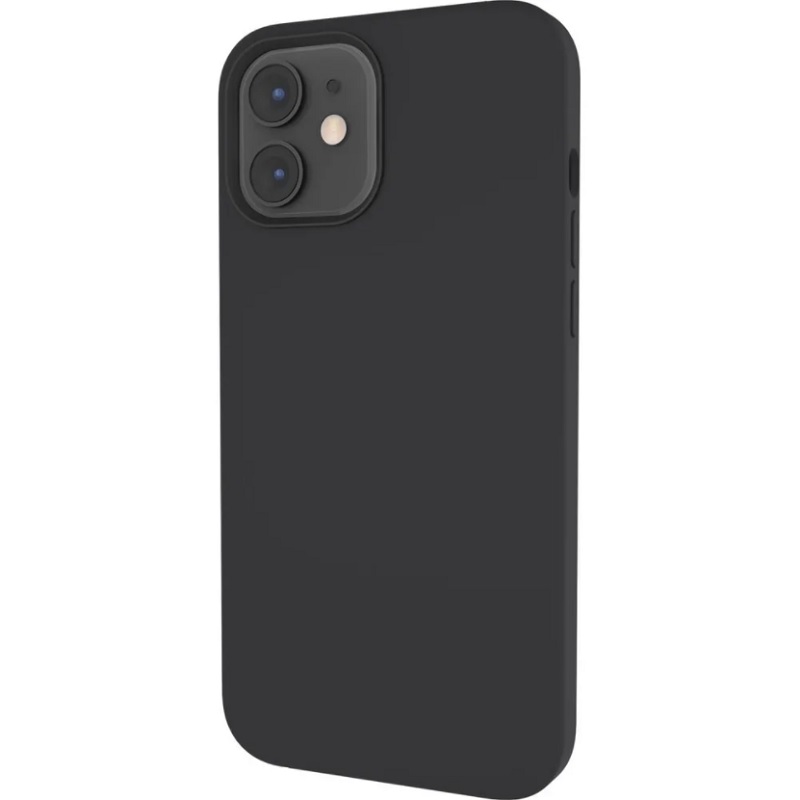 Чехол Silicone Case iPhone 12 Mini Черный картинка 1
