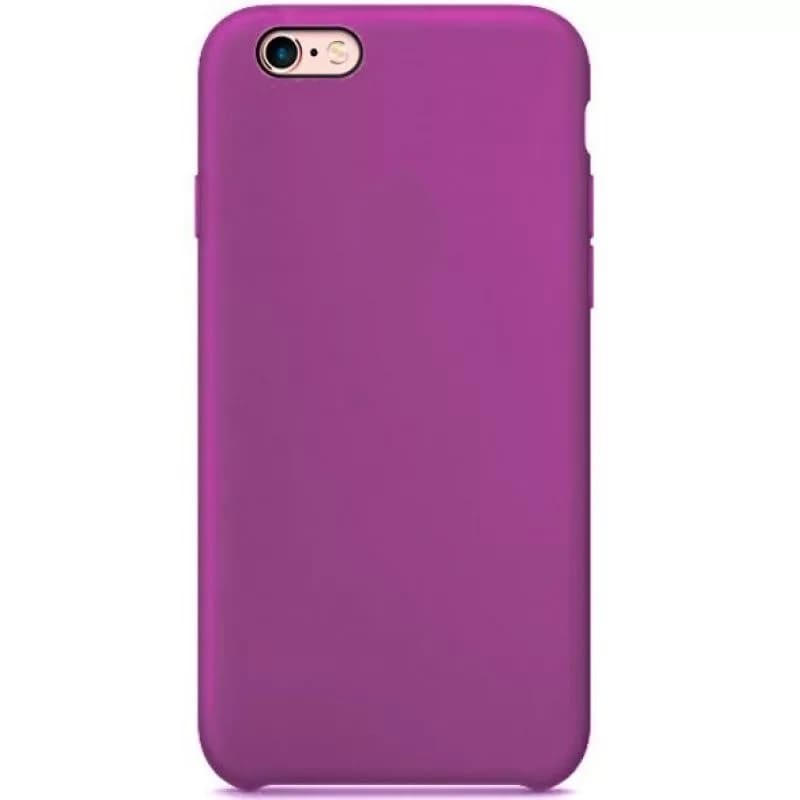 Чехол Silicon case для iPhone 5/5S/SE Фиолетовый картинка 1