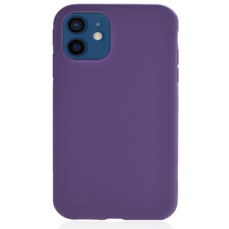 Чехол Silicone Case iPhone 12 Mini Фиолетовый картинка 1