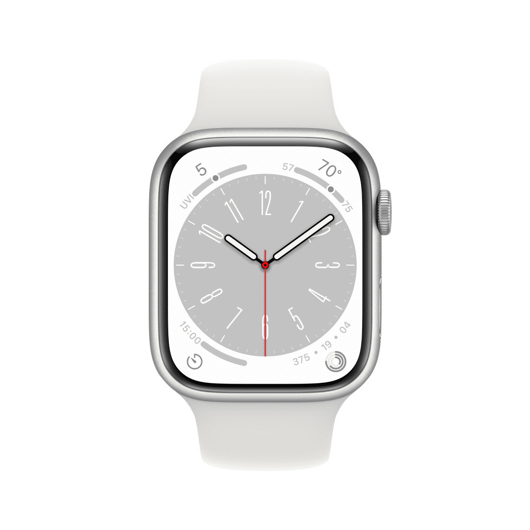 Apple Watch Series 8 45mm Корпус Серебристый картинка 4