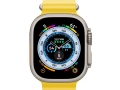 Apple Watch Ultra Titanium Case with Yellow Ocean Band слайд 4