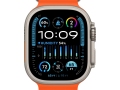 Apple Watch Ultra 2 Titanium Case with Orange Ocean Band слайд 3