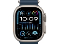 Apple Watch Ultra 2 Titanium Case with Blue Ocean Band слайд 3