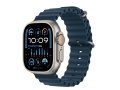 Apple Watch Ultra 2 Titanium Case with Blue Ocean Band слайд 1