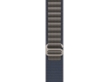 Apple Watch Ultra 2 Titanium Case with Blue Alpine Loop слайд 4