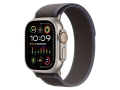 Apple Watch Ultra 2 Titanium Case with Blue/Black Trail Loop слайд 1