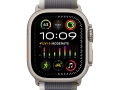 Apple Watch Ultra 2 Titanium Case with Green/Gray Trail Loop слайд 3
