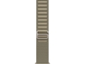 Apple Watch Ultra 2 Titanium Case with Olive Alpine Loop слайд 3