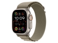 Apple Watch Ultra 2 Titanium Case with Olive Alpine Loop слайд 1