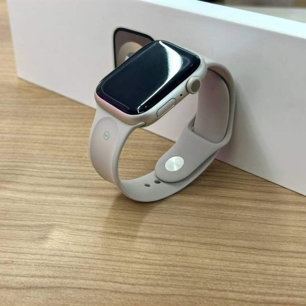 Apple Watch Series 7 45mm Starlight картинка 1