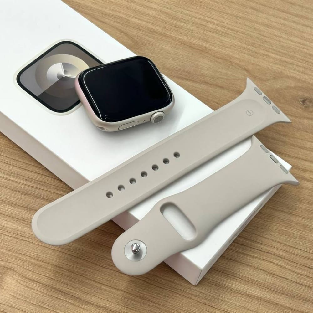 Apple Watch Series 7 45mm Starlight картинка 2