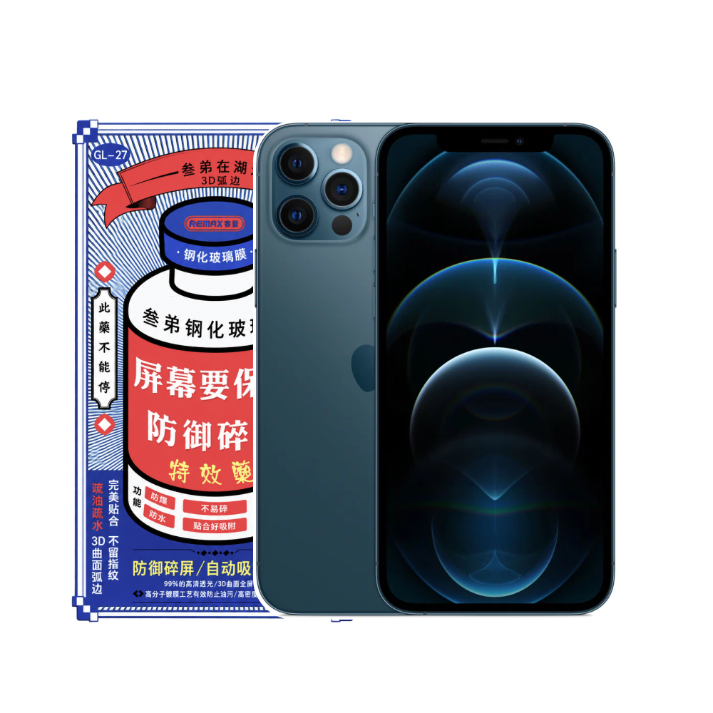 Защитное стекло 3D Remax iPhone 12 Pro картинка 1