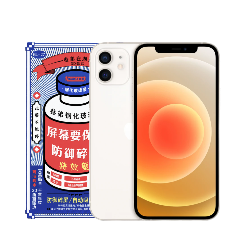 Защитное стекло 3D Remax iPhone 12 картинка 1