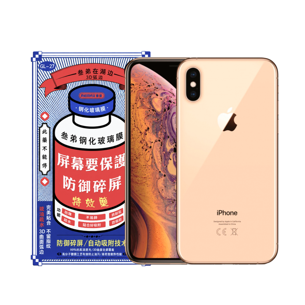 Защитное стекло 3D Remax iPhone XS картинка 1