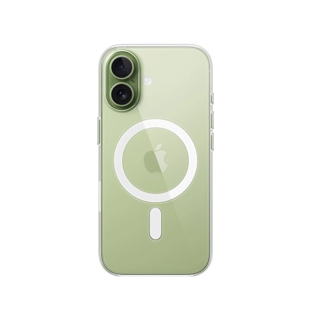 Чехол Clear Case iPhone 17, прозрачный с поддержкой MagSafe картинка 1