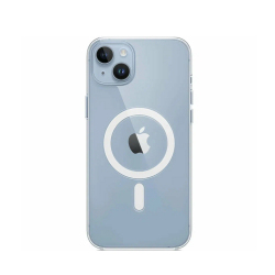 Чехол Clear Case iPhone 14, прозрачный с поддержкой MagSafe