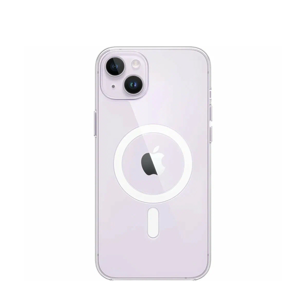 Чехол Clear Case iPhone 14 Plus, прозрачный с поддержкой MagSafe картинка 1