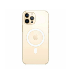 Чехол Clear Case iPhone 12 Pro, прозрачный с поддержкой MagSafe
