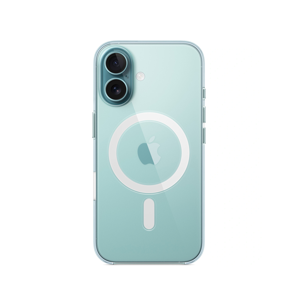 Чехол Clear Case iPhone 16, прозрачный с поддержкой MagSafe картинка 1