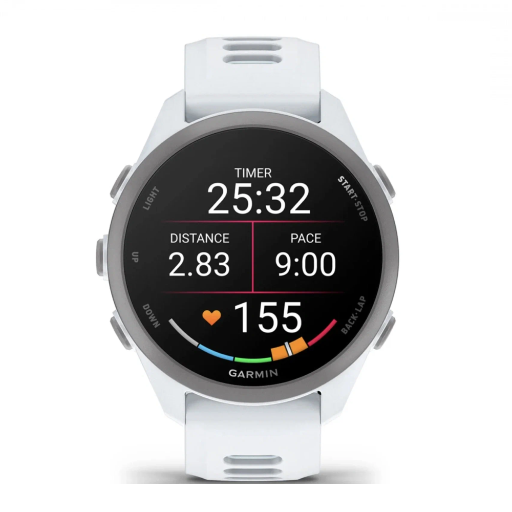 Часы Garmin ForeRunner 170 Whitestone/Cloud Blue картинка 2