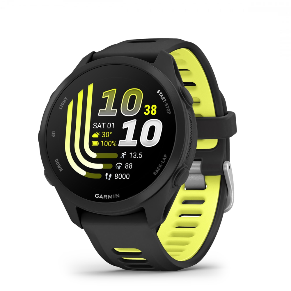 Часы Garmin ForeRunner 170 Music Black/Amp Yellow картинка 1