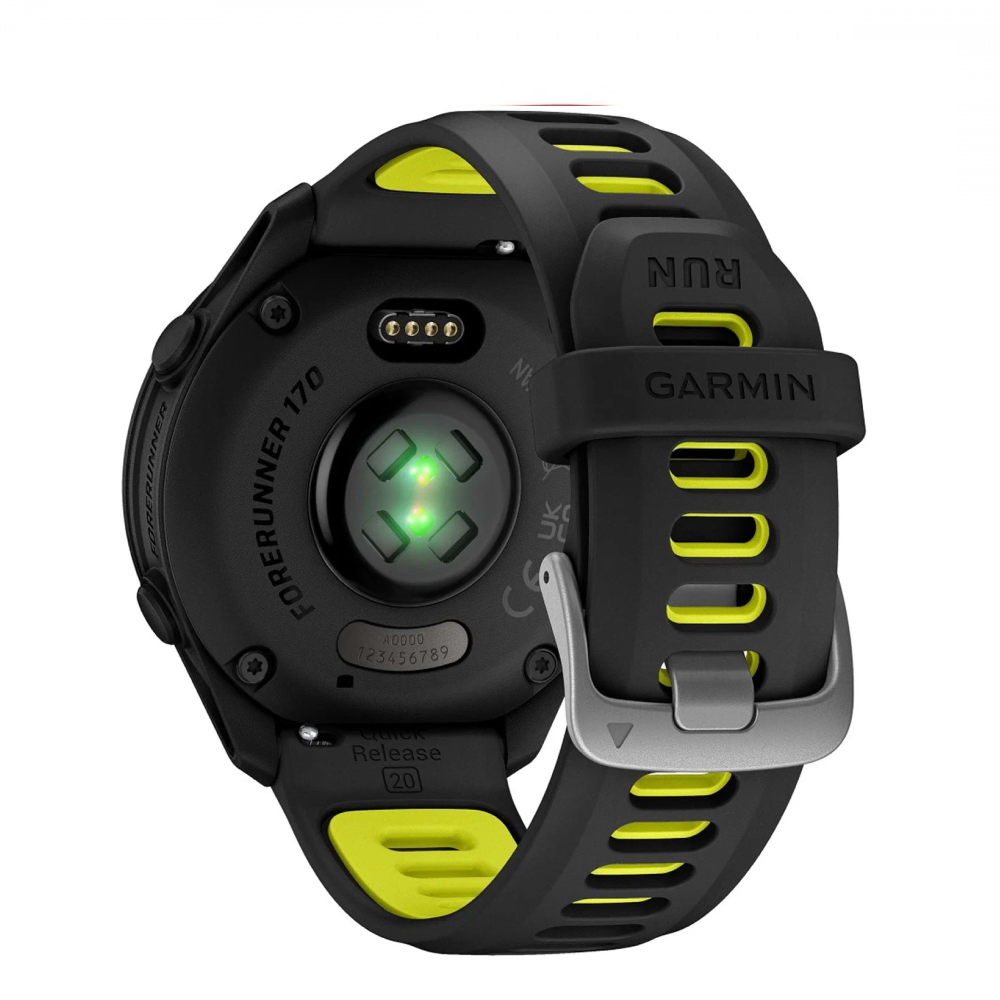 Часы Garmin ForeRunner 170 Music Black/Amp Yellow картинка 3