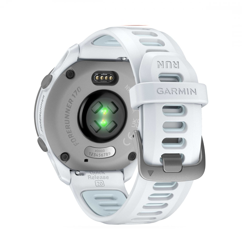Часы Garmin ForeRunner 170 Music Whitestone/Cloud Blue картинка 3