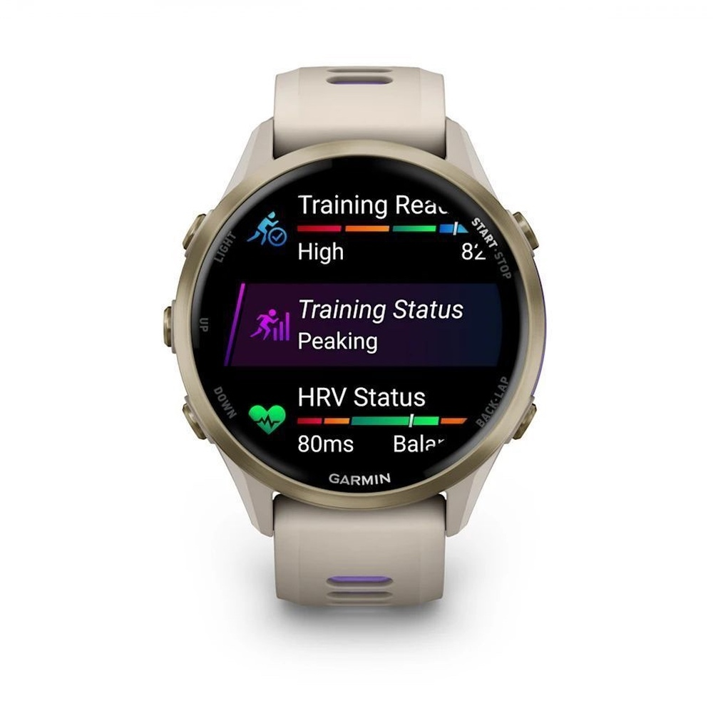 Часы Garmin ForeRunner 970 French Gray/Translucent Indigo картинка 3