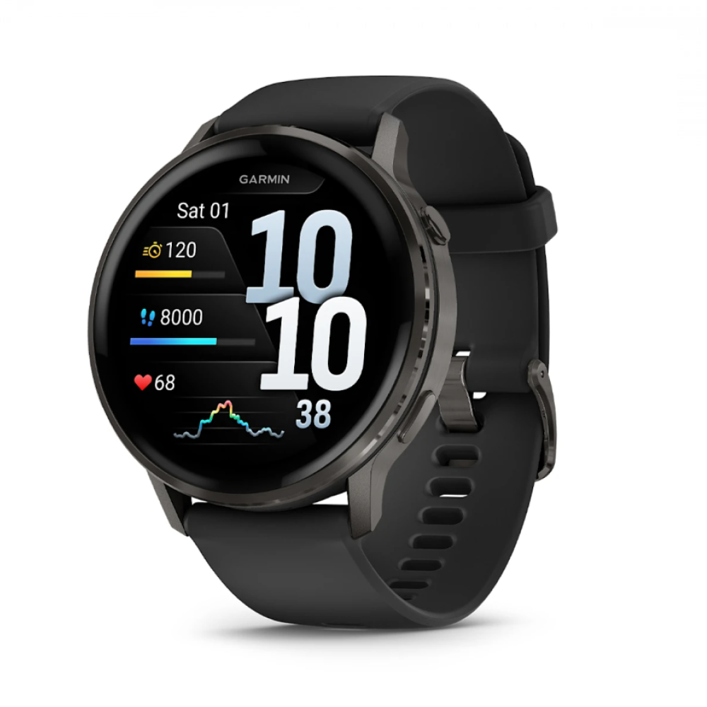 Часы Garmin Venu 4 41mm Slate / Black картинка 1