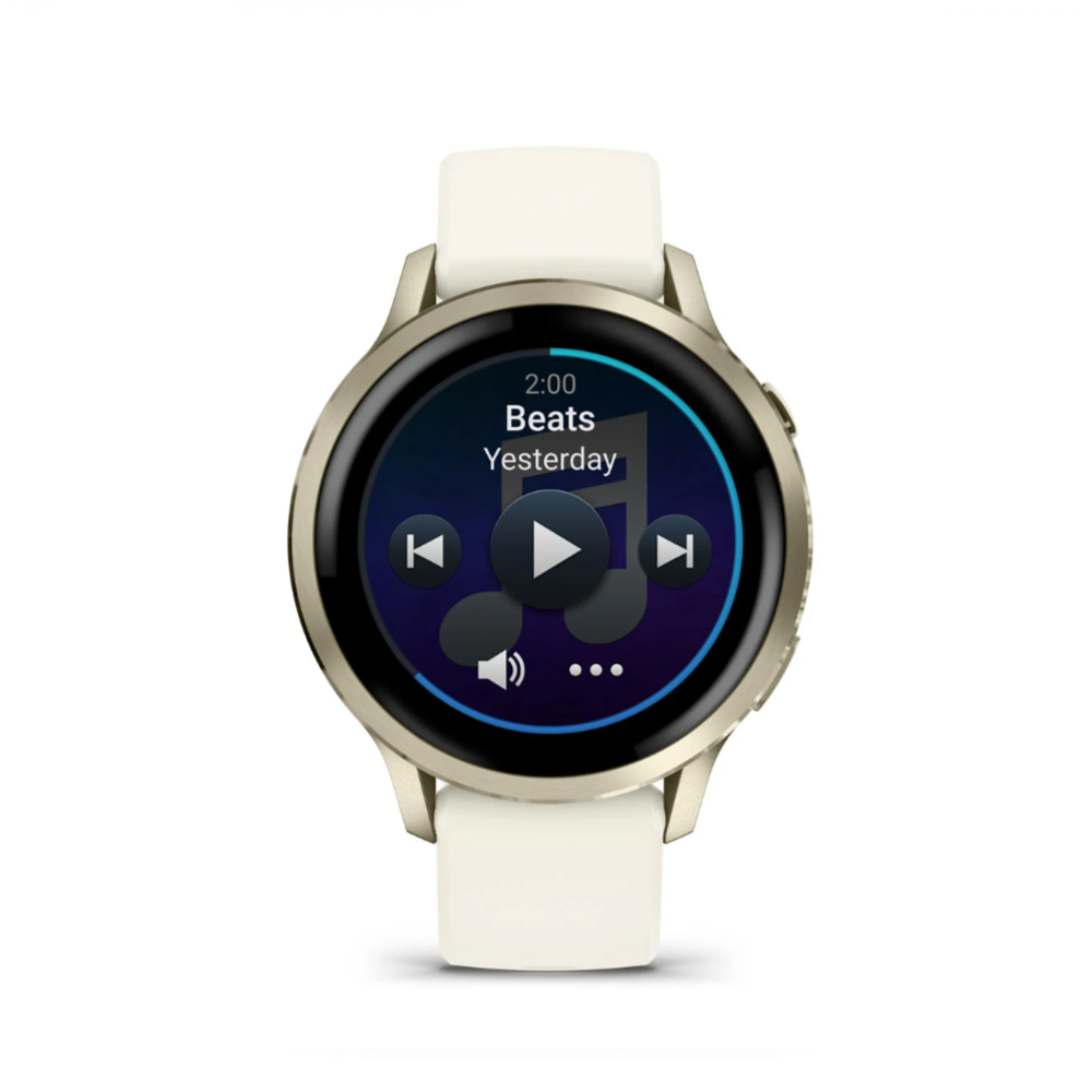 Часы Garmin Venu 4 41mm Lunar Gold / Bone картинка 2