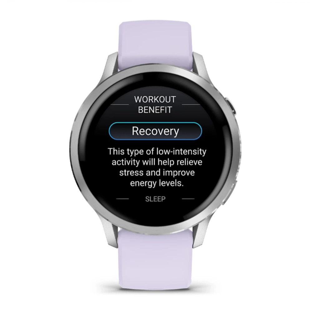 Часы Garmin Venu 4 41mm Silver / Periwinkle картинка 2