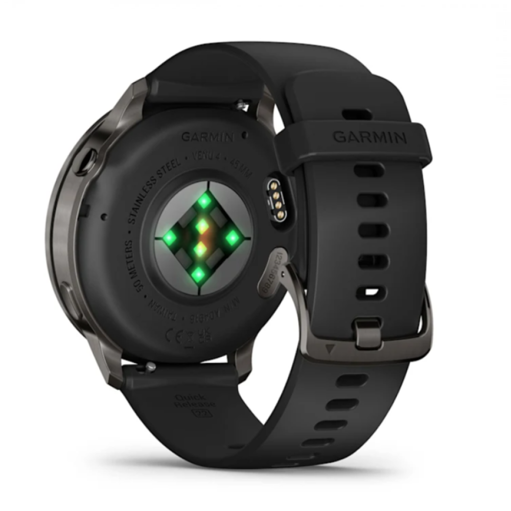 Часы Garmin Venu 4 45mm Slate / Black картинка 3