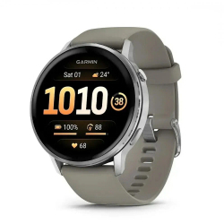 Часы Garmin Venu 4 45mm Silver / Silver Gray