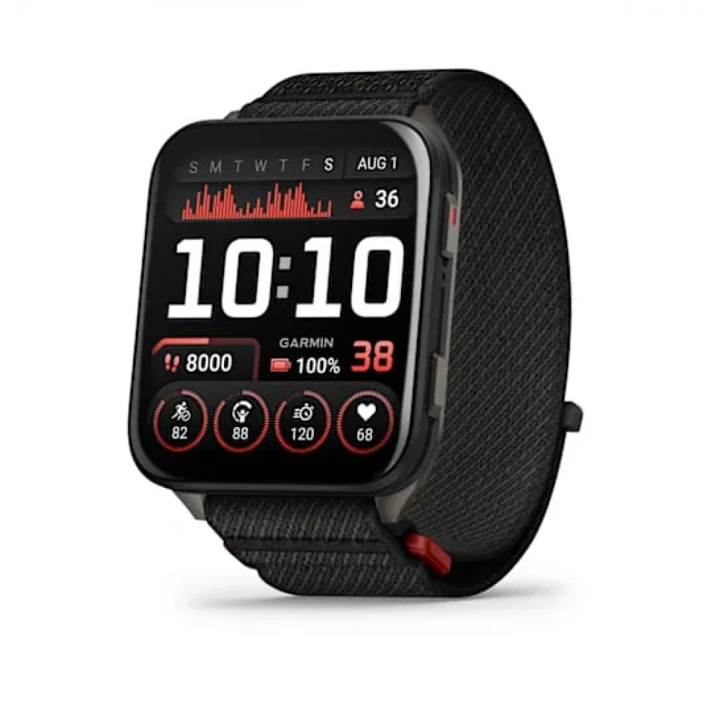 Часы Garmin Venu X1 46mm Black / Slate Titanium картинка 1