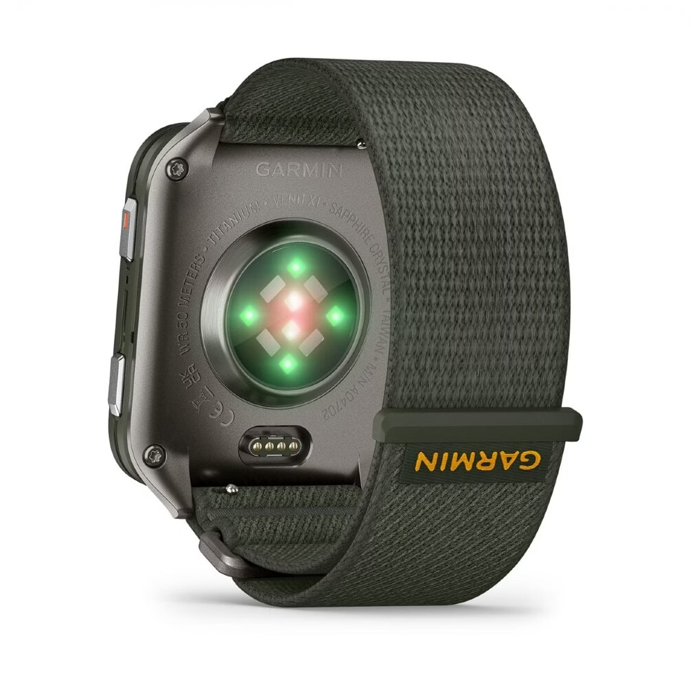 Часы Garmin Venu X1 46mm Moss / Titanium картинка 3