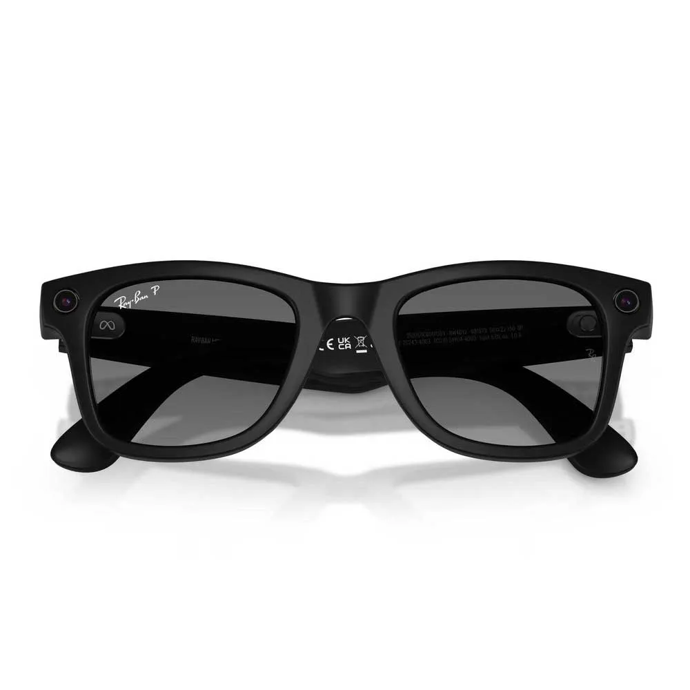 Камера - очки Ray-Ban Meta Wayfarer (Gen 2) Matt Black | Gradient Graphite картинка 2