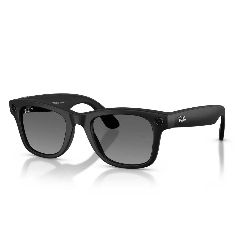 Камера - очки Ray-Ban Meta Wayfarer (Gen 2) Matt Black | Gradient Graphite картинка 3