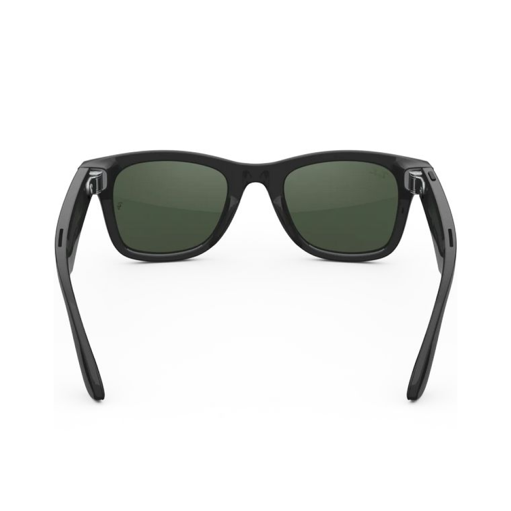 Камера - очки Ray-Ban Meta Wayfarer (Gen 2) Shiny Black | Green картинка 2