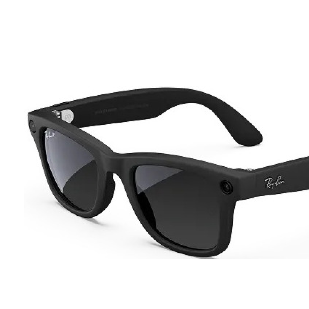 Камера - очки Ray-Ban Meta Wayfarer (Gen 2) Matt Black | Grey Transitions картинка 2
