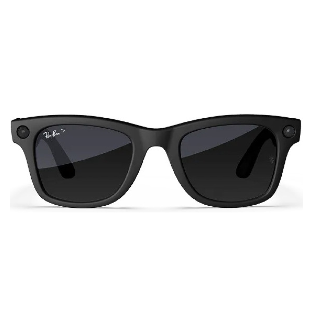 Камера - очки Ray-Ban Meta Wayfarer (Gen 2) Matt Black | Grey Transitions картинка 1