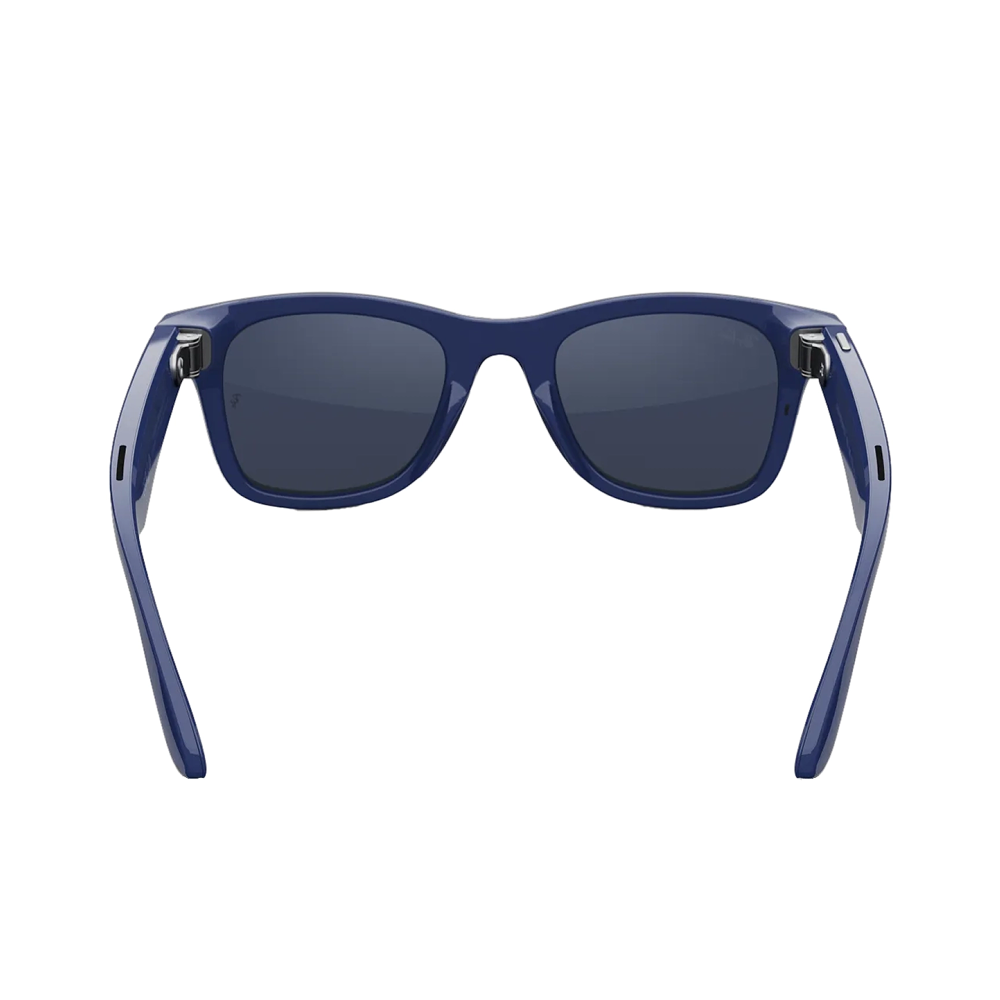 Камера - очки Ray-Ban Meta Wayfarer (Gen 2) Shiny Cosmic Blue | Sapphire Transitions картинка 3