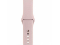 Ремешок силиконовый для Apple Watch 42/44mm розовый песок слайд 1