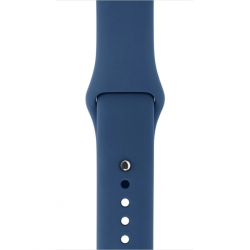 Ремешок силиконовый для Apple Watch 42/44mm темно-синий картинка 1