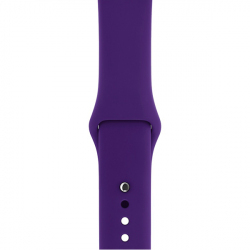 Ремешок силиконовый для Apple Watch 42/44mm фиолетовый