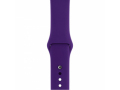 Ремешок силиконовый для Apple Watch 42/44mm фиолетовый слайд 1